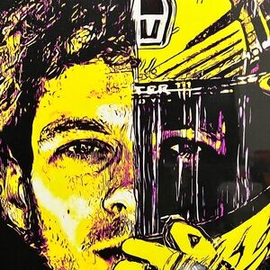 Displate Passport Metal Poster Valentino Rossi 46 Moto GP